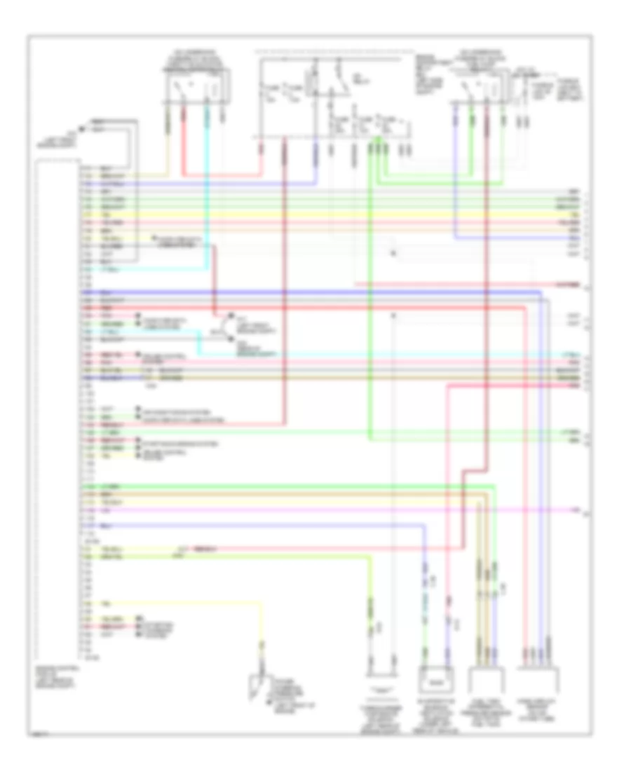2 0L Turbo Engine Performance Wiring Diagram Except Evolution 1 of 4 for Mitsubishi Lancer Ralliart 2014