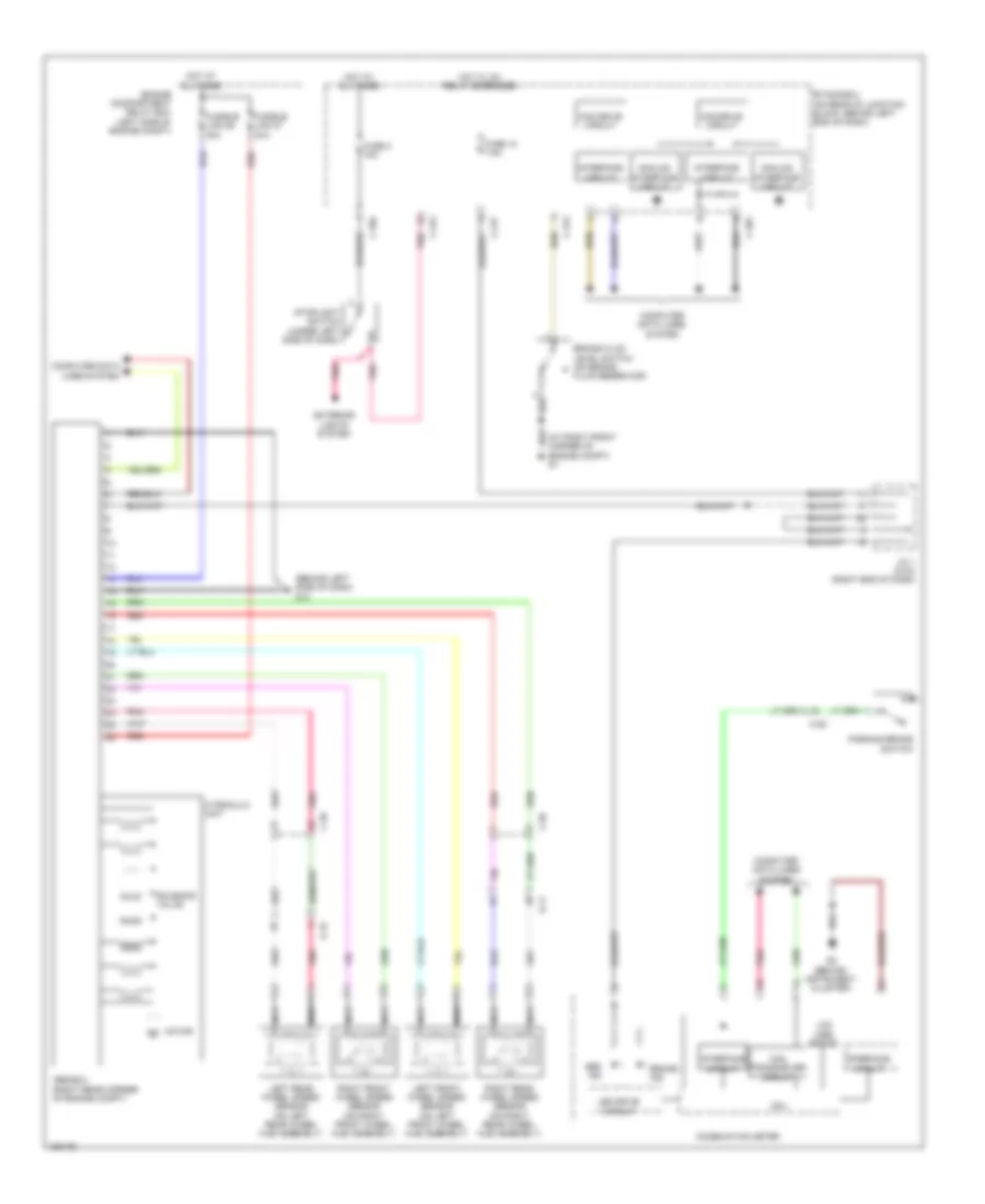 2 0L Turbo Anti lock Brakes Wiring Diagram Except Evolution without Active Skid Control for Mitsubishi Lancer SE 2014