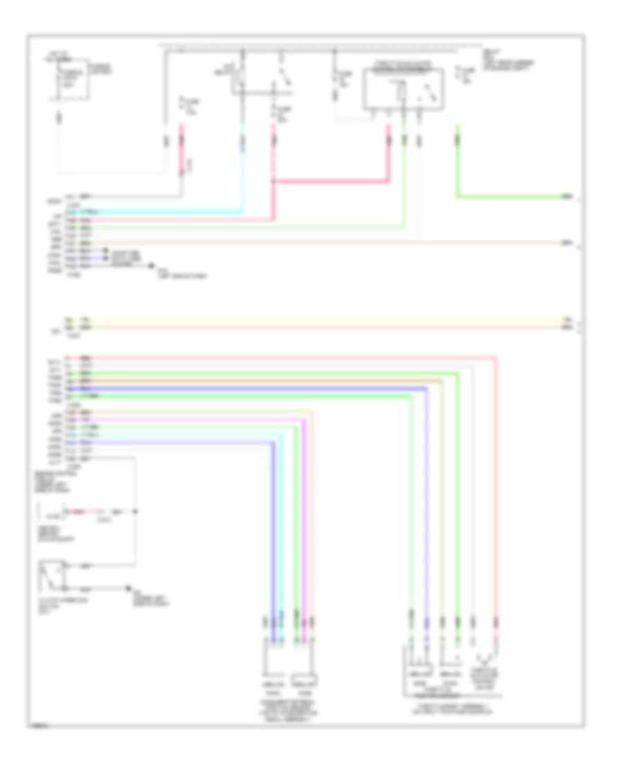 Cruise Control Wiring Diagram 1 of 2 for Mitsubishi Mirage DE 2014