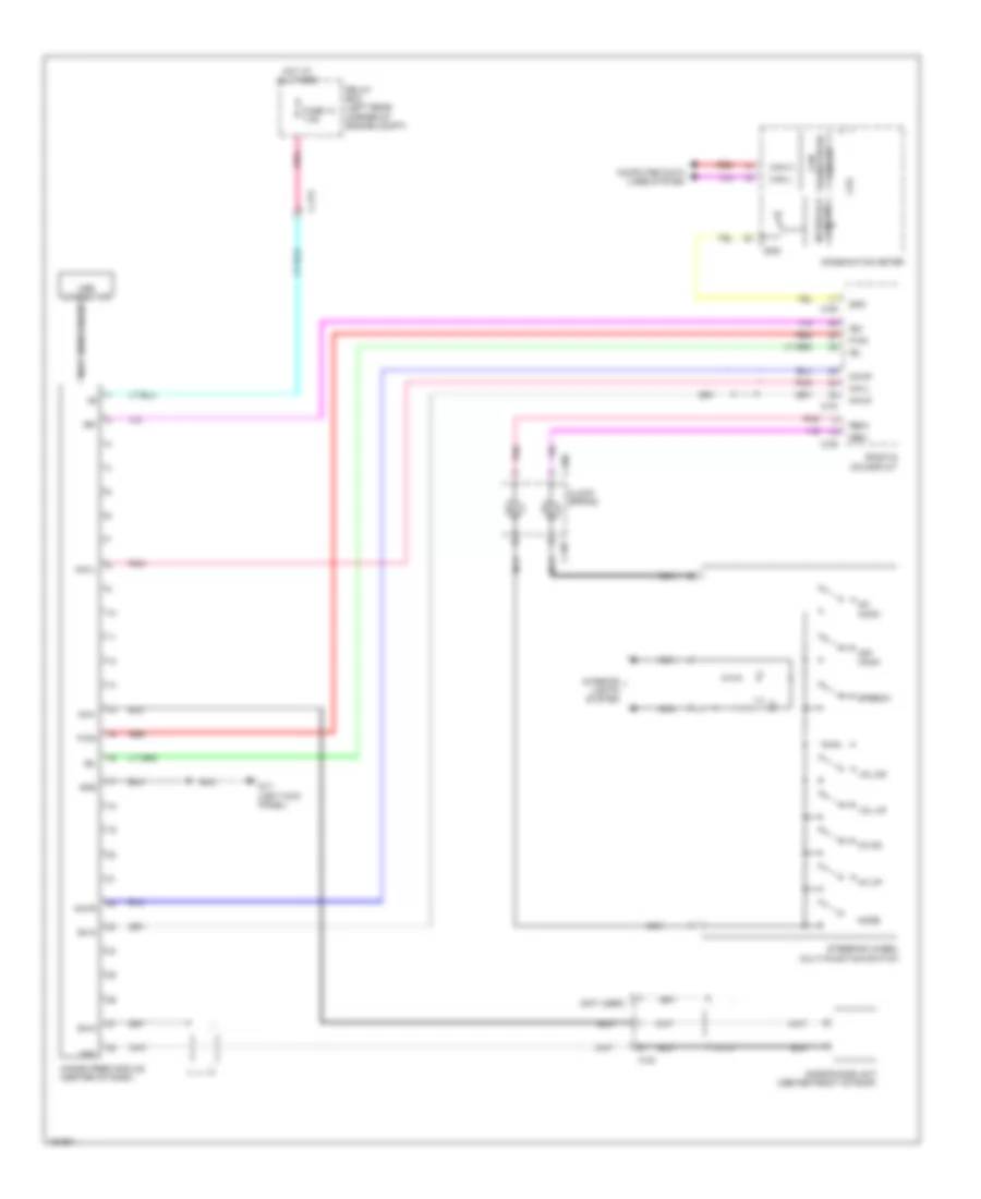 Hands Free Module Wiring Diagram for Mitsubishi Mirage DE 2014