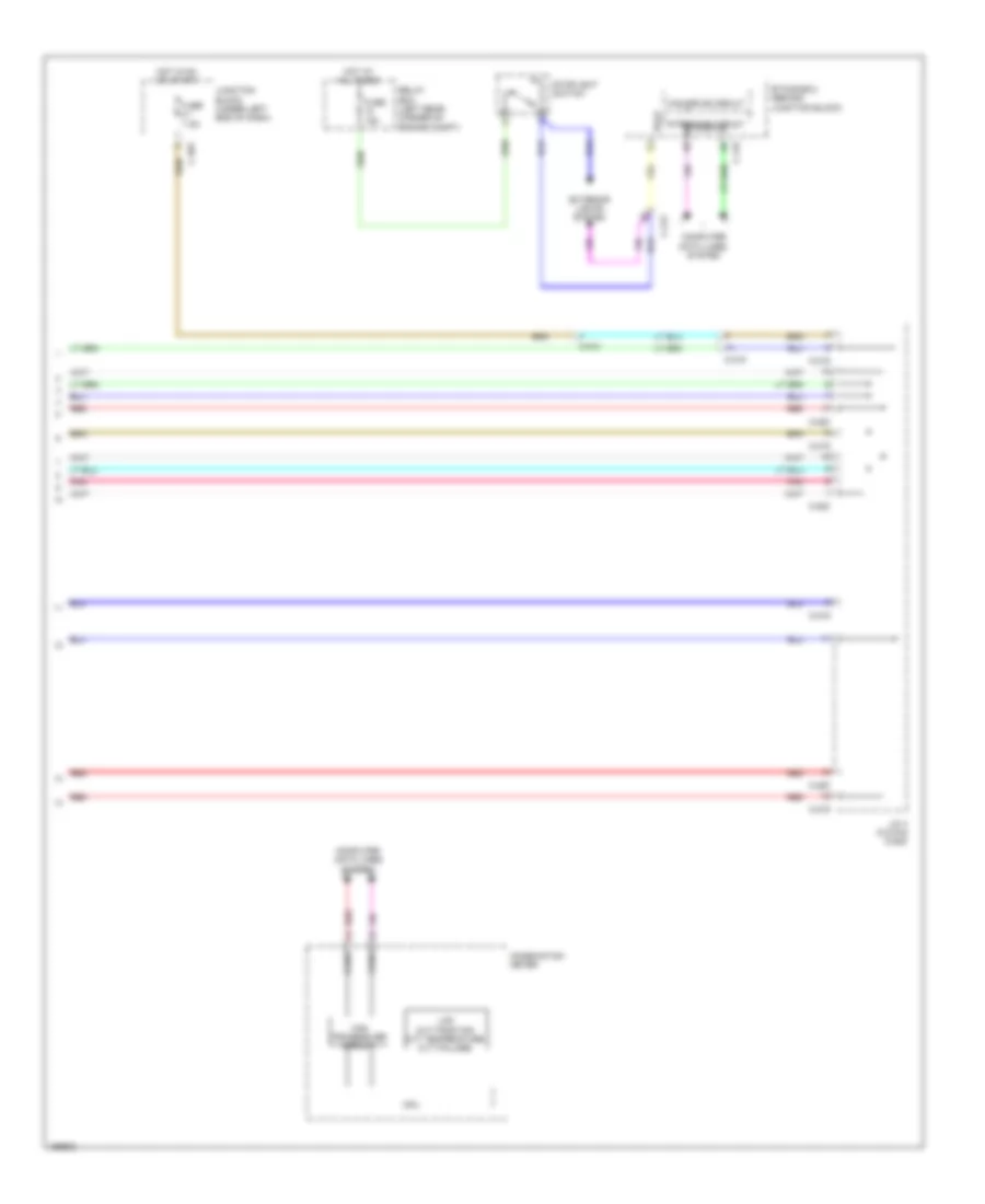 Transmission Wiring Diagram (2 of 2) for Mitsubishi Mirage DE 2014