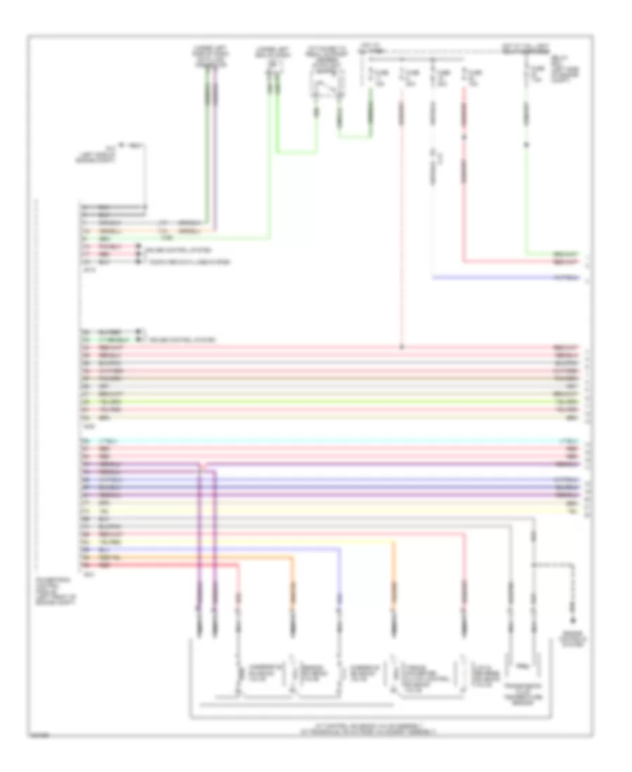 Transmission Wiring Diagram 1 of 3 for Mitsubishi Galant ES 2012