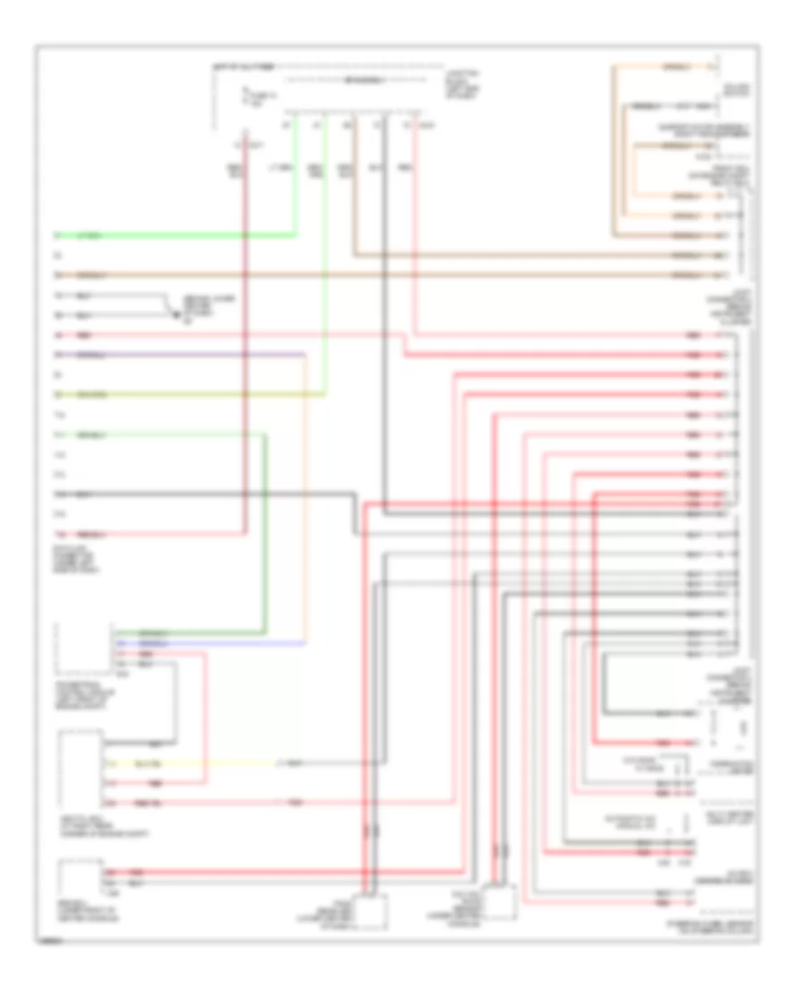 Computer Data Lines Wiring Diagram for Mitsubishi Endeavor LS 2008