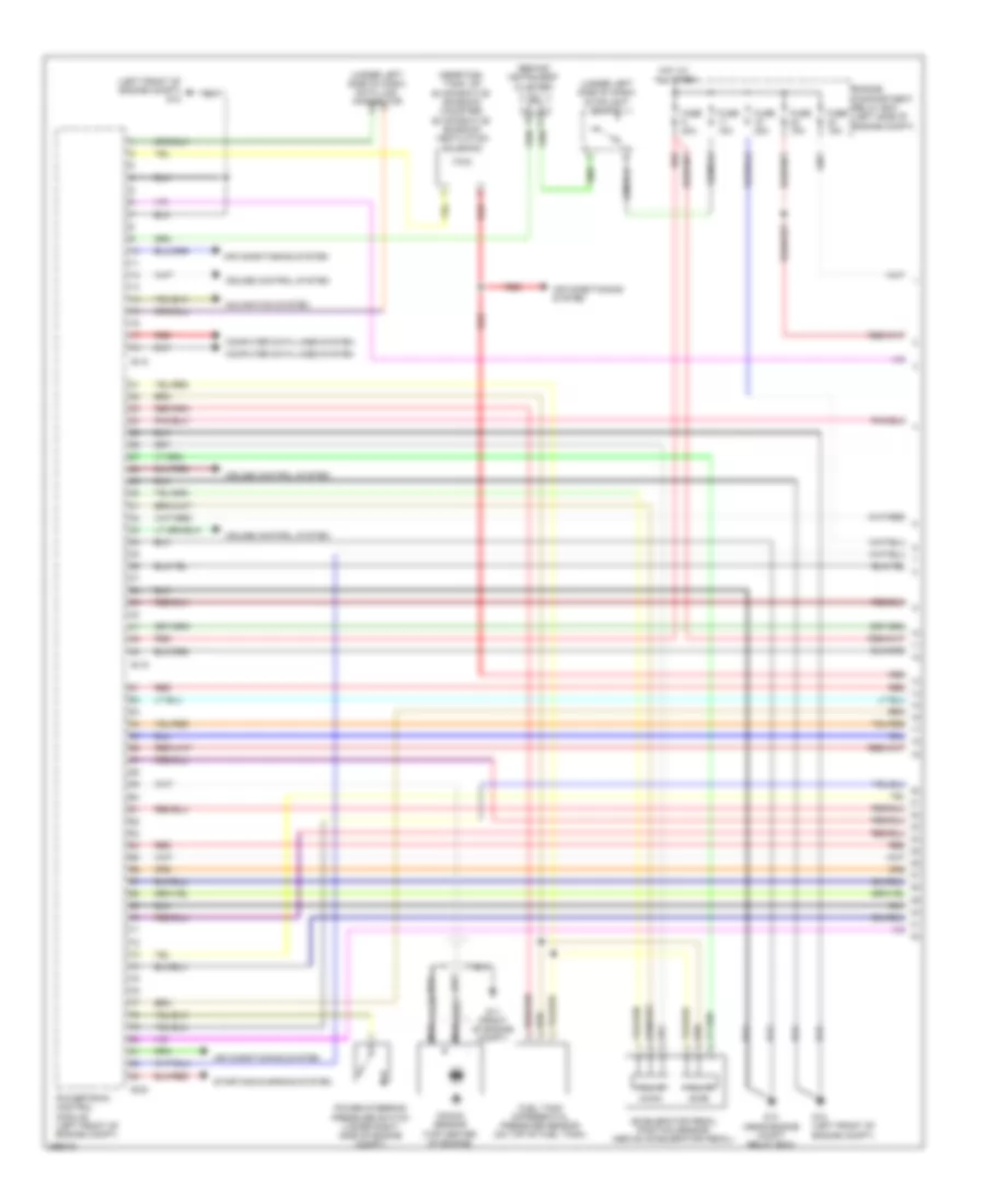 3 8L Engine Performance Wiring Diagram 1 of 5 for Mitsubishi Endeavor LS 2008