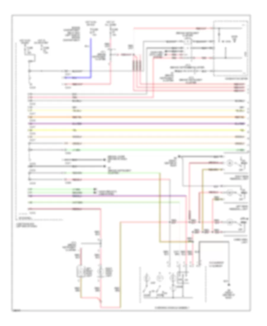 Courtesy Lamps Wiring Diagram 1 of 2 for Mitsubishi Endeavor LS 2008