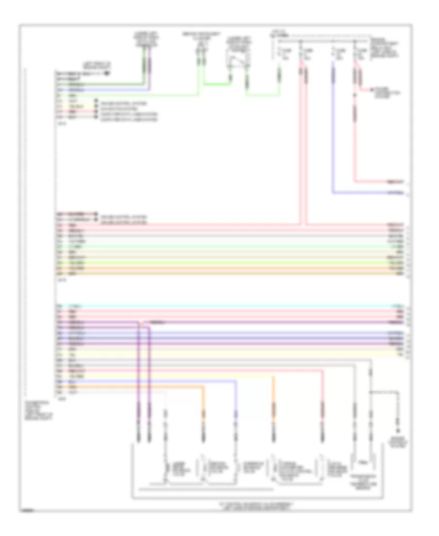 Transmission Wiring Diagram 1 of 4 for Mitsubishi Endeavor LS 2008