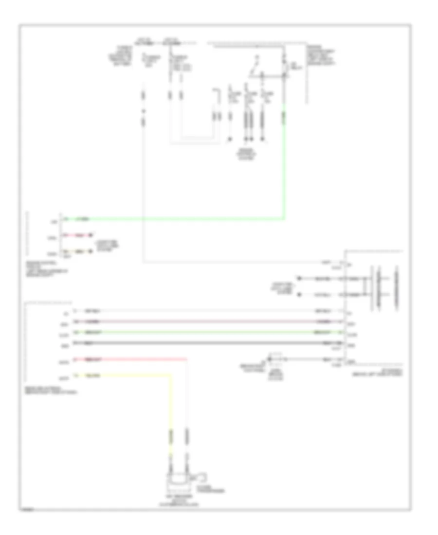Immobilizer Wiring Diagram for Mitsubishi Outlander ES 2014