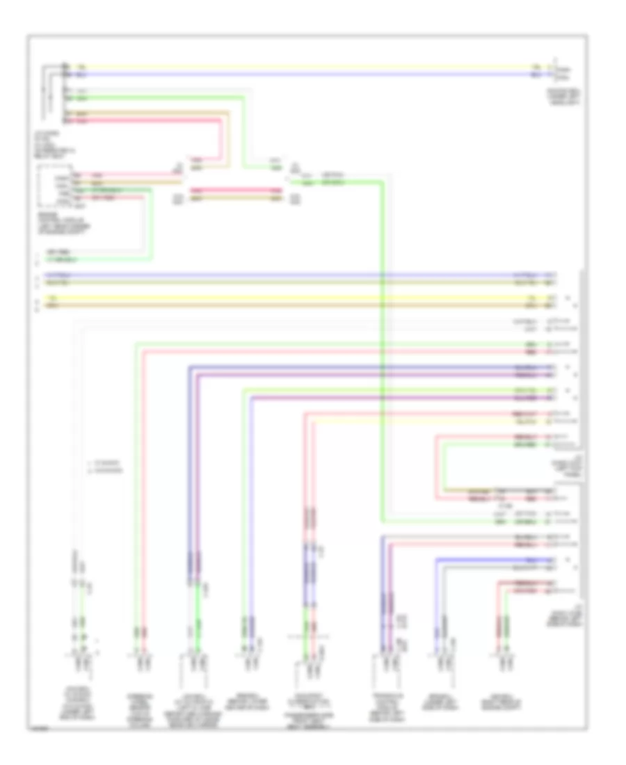 Computer Data Lines Wiring Diagram (2 of 2) for Mitsubishi Outlander ES 2014