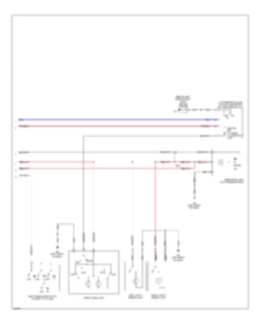 Courtesy Lamps Wiring Diagram 2 of 2 for Mitsubishi Outlander ES 2014