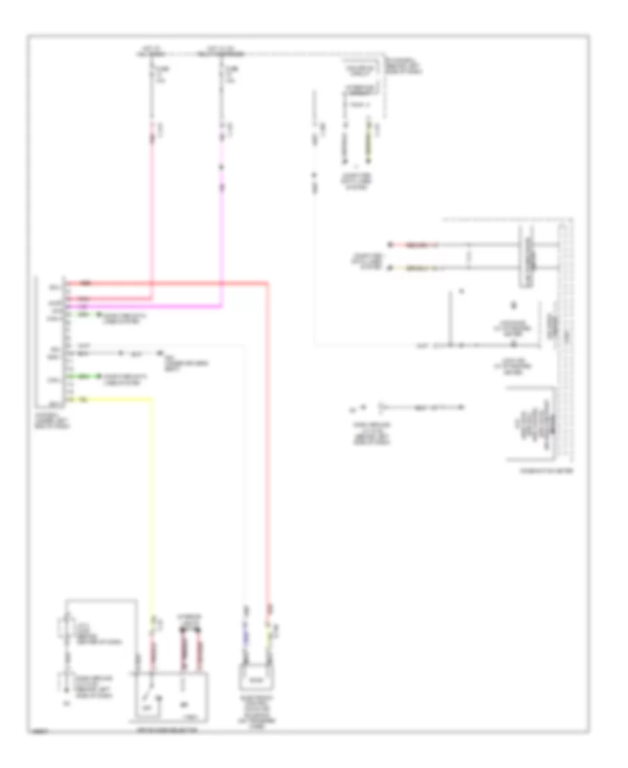 AWD Wiring Diagram for Mitsubishi Outlander ES 2014