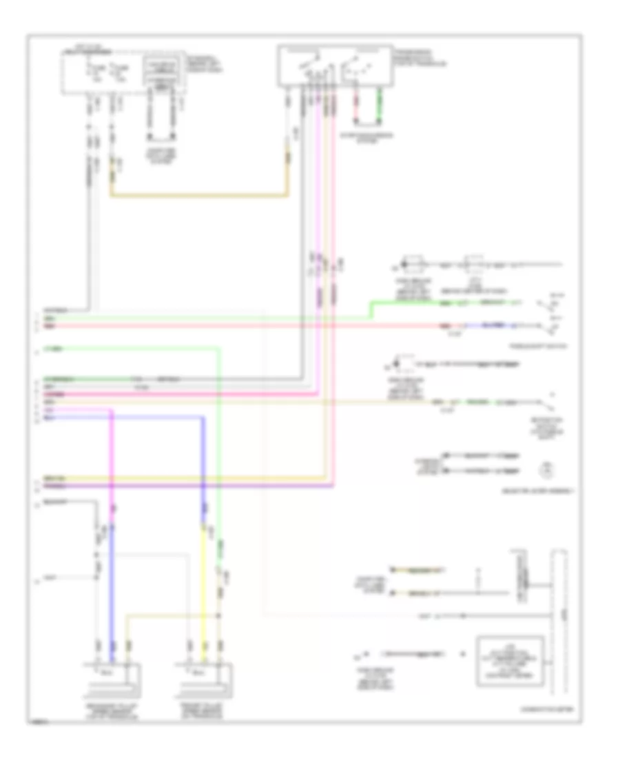 CVT Wiring Diagram (2 of 2) for Mitsubishi Outlander ES 2014