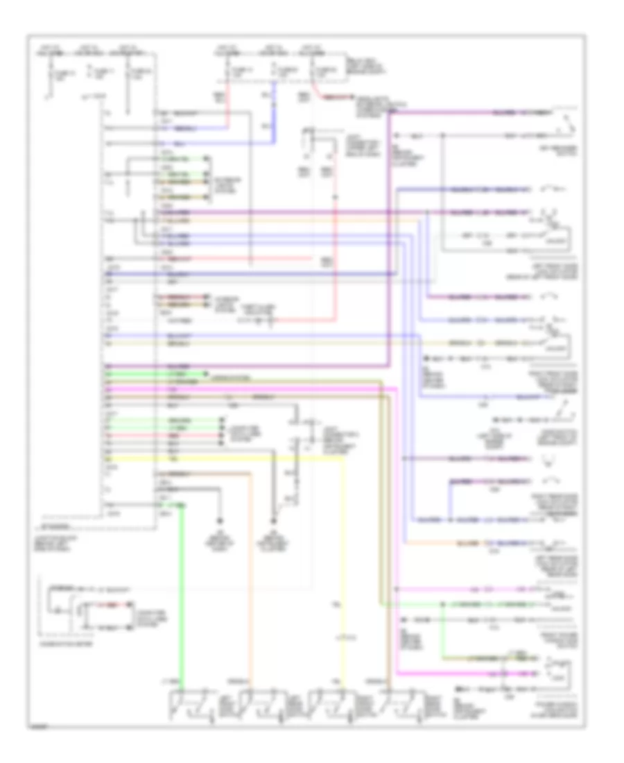 Forced Entry Wiring Diagram for Mitsubishi Galant SE 2012