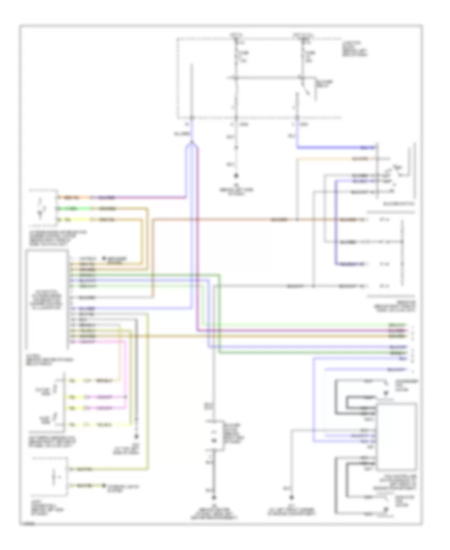 Manual A C Wiring Diagram 1 of 2 for Mitsubishi Outlander XLS 2003
