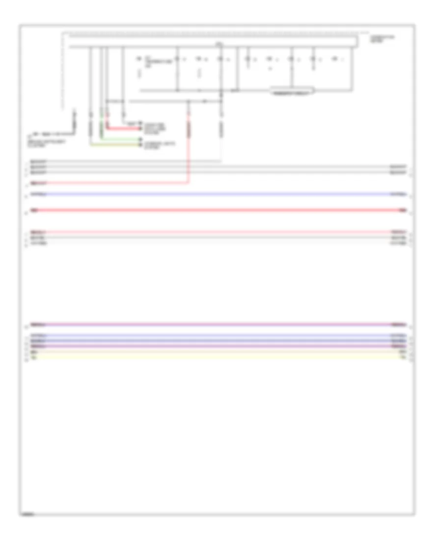 Transmission Wiring Diagram (3 of 4) for Mitsubishi Endeavor SE 2008