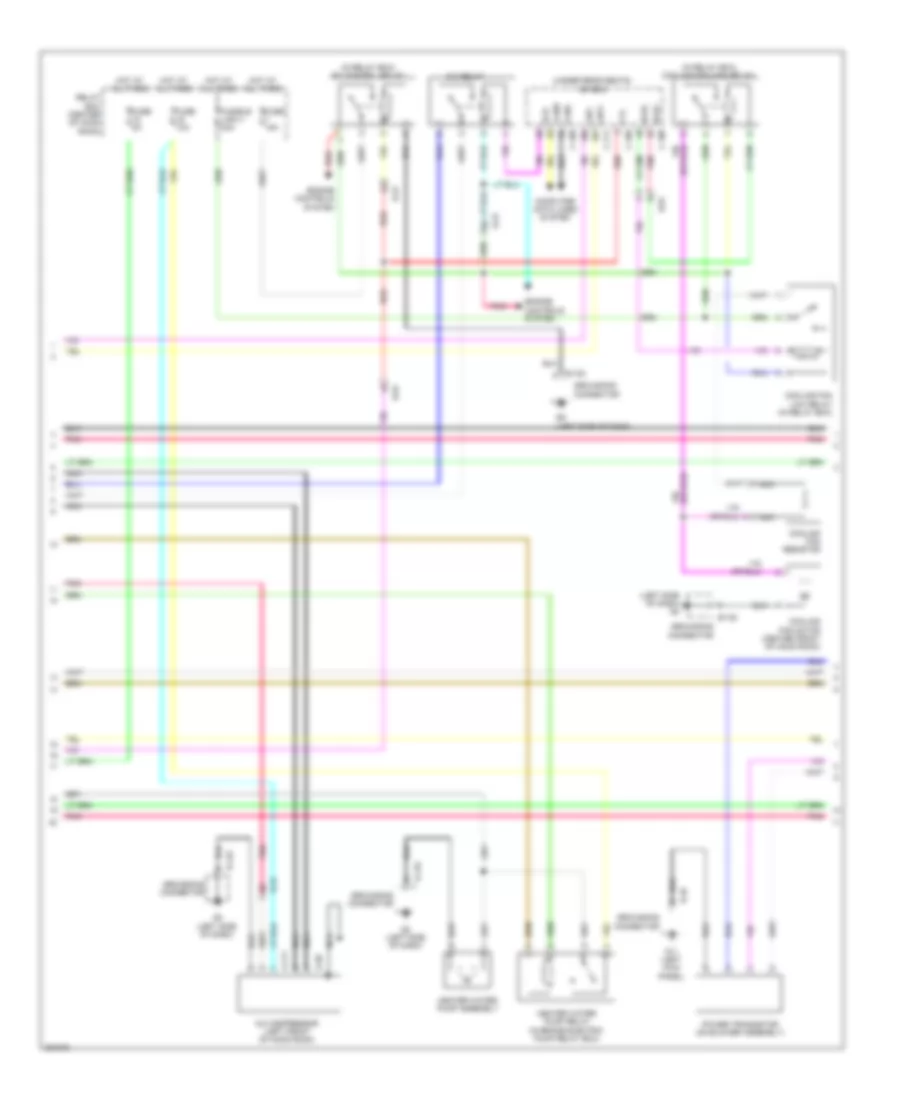Manual AC Wiring Diagram (2 of 3) for Mitsubishi i-MiEV ES 2012