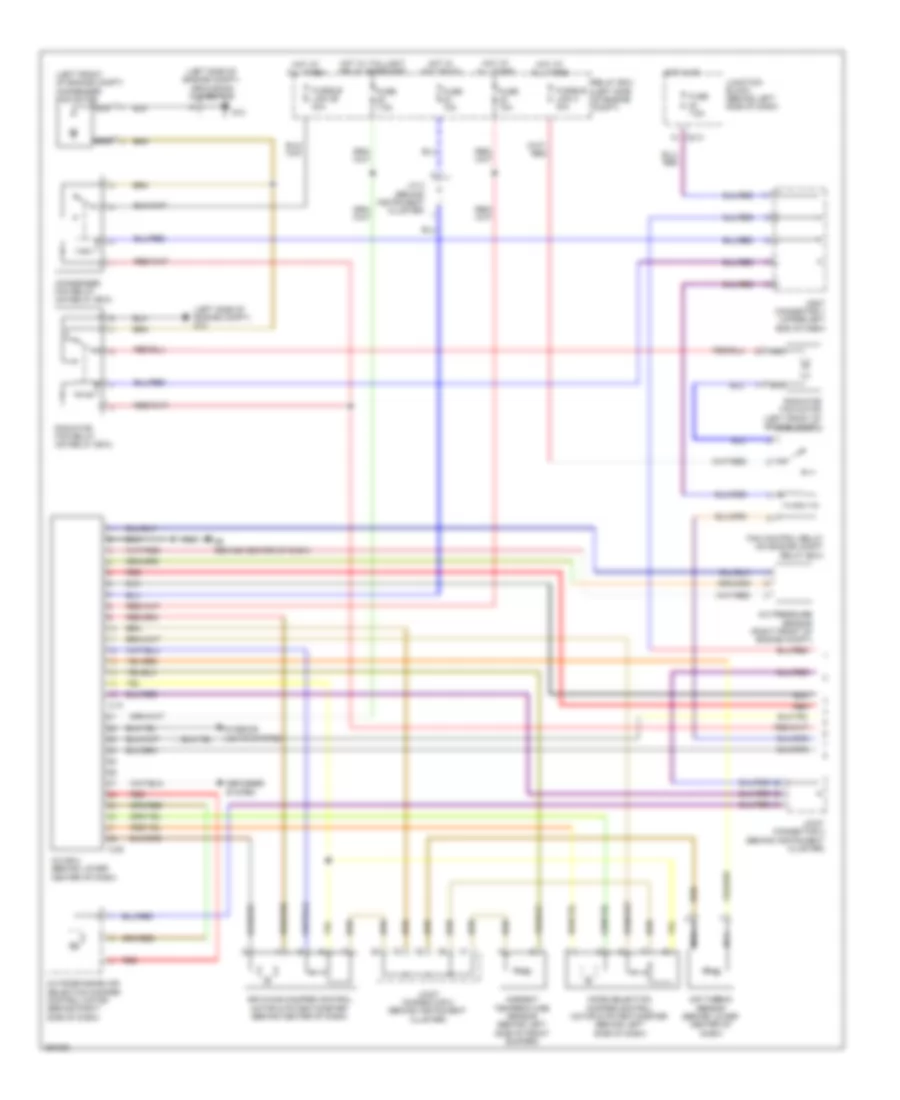 Manual AC Wiring Diagram, Low Option (1 of 2) for Mitsubishi Galant DE 2008