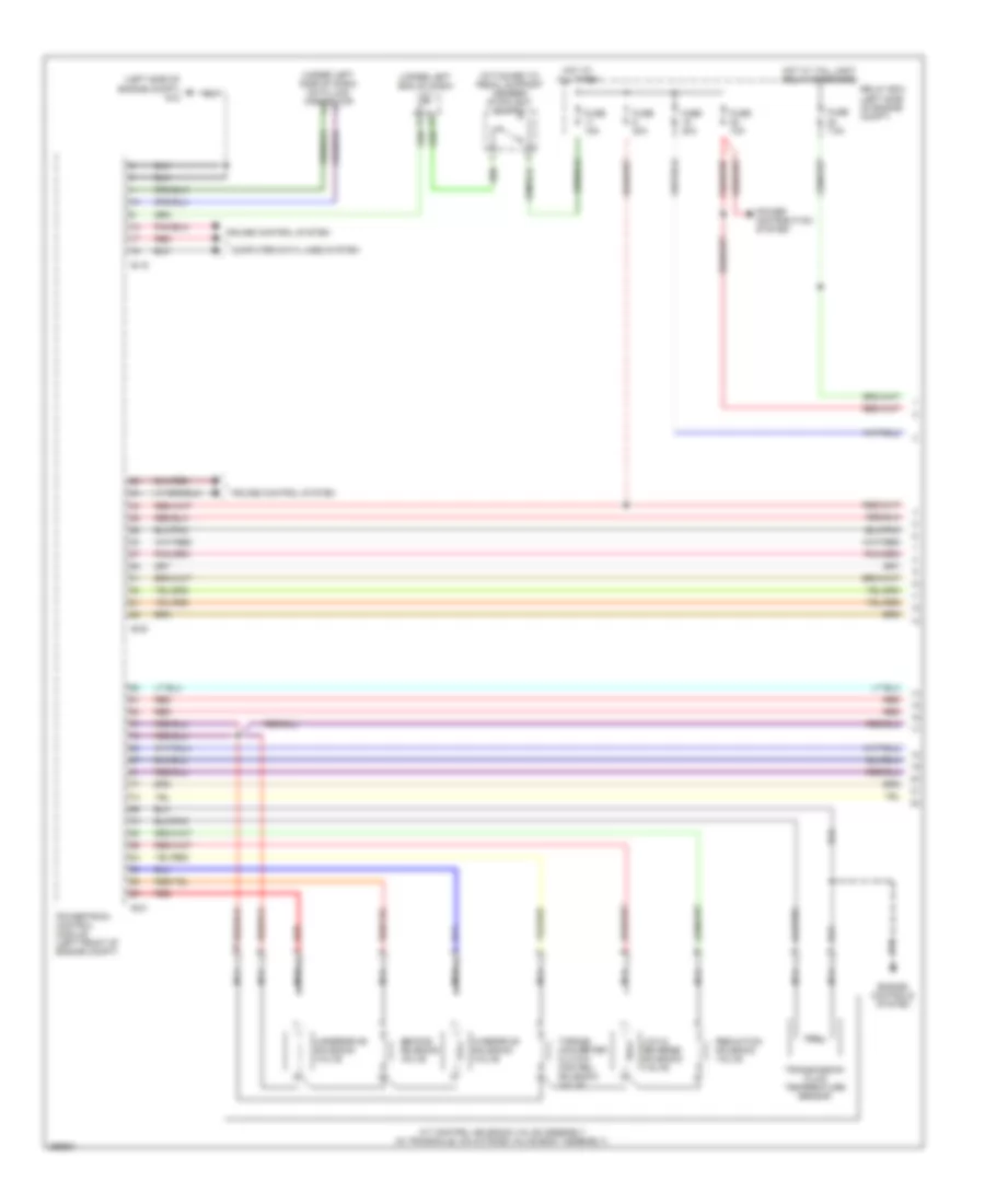 3.8L, Transmission Wiring Diagram (1 of 4) for Mitsubishi Galant DE 2008