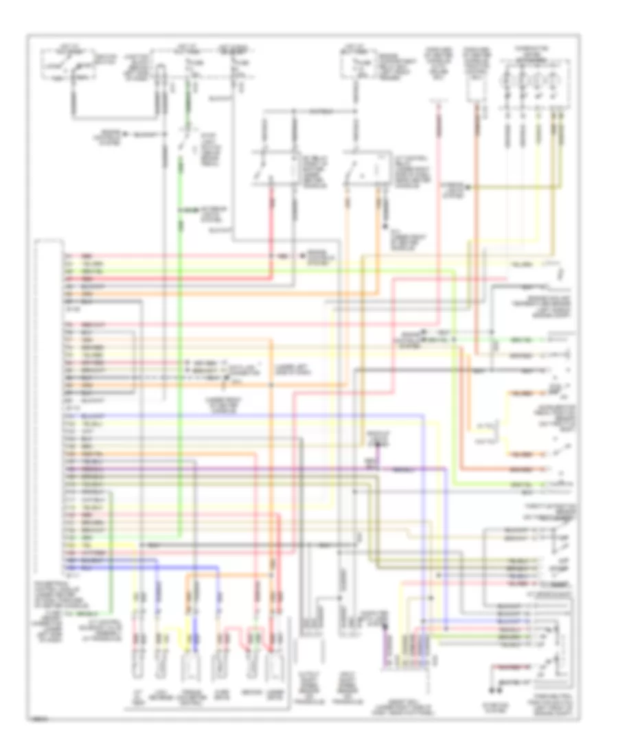 A T Wiring Diagram with Sport Shift for Mitsubishi Diamante ES 2004