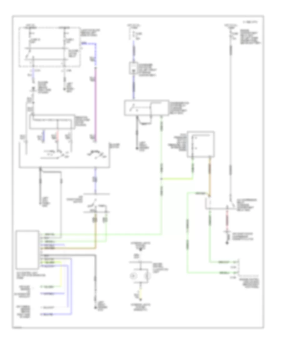Manual A C Wiring Diagram for Mitsubishi Montero 1999