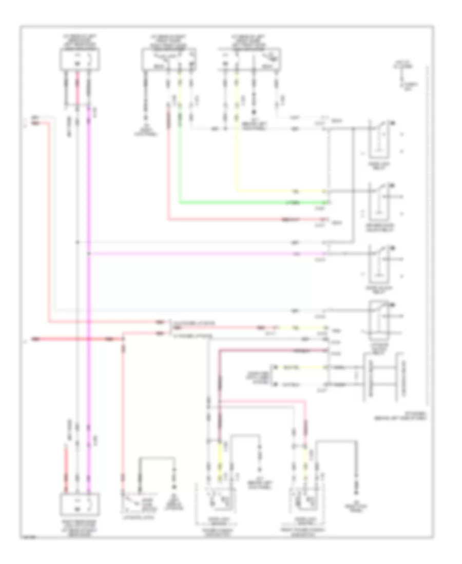 Power Door Locks Wiring Diagram, with Keyless Entry (4 of 4) for Mitsubishi Outlander SE 2014
