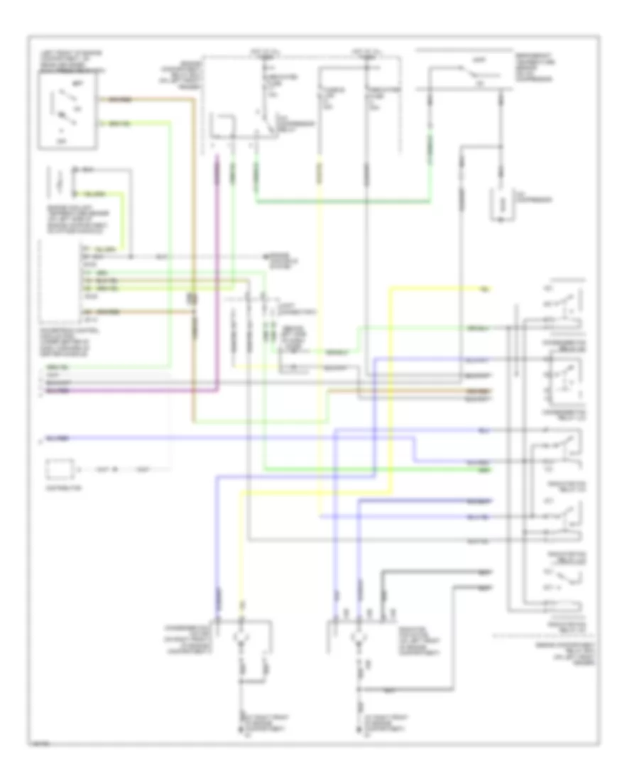 Automatic A C Wiring Diagram 2 of 2 for Mitsubishi Diamante LS 2004