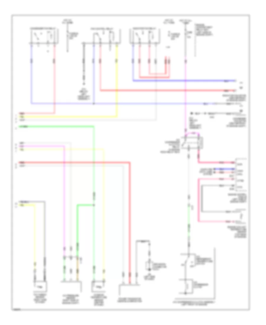 Automatic A C Wiring Diagram 2 of 2 for Mitsubishi Outlander Sport ES 2014