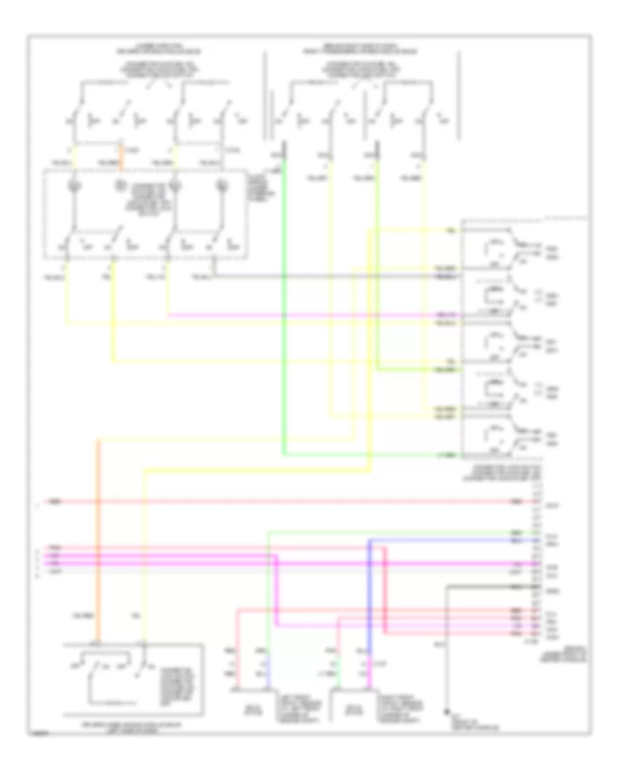 Supplemental Restraints Wiring Diagram 4 of 4 for Mitsubishi Outlander Sport ES 2014