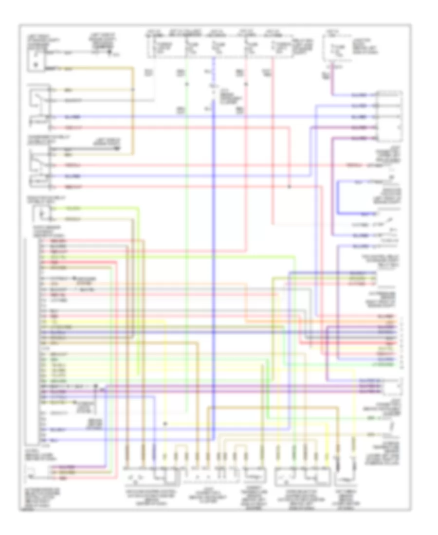Automatic A C Wiring Diagram 1 of 2 for Mitsubishi Galant Ralliart 2008