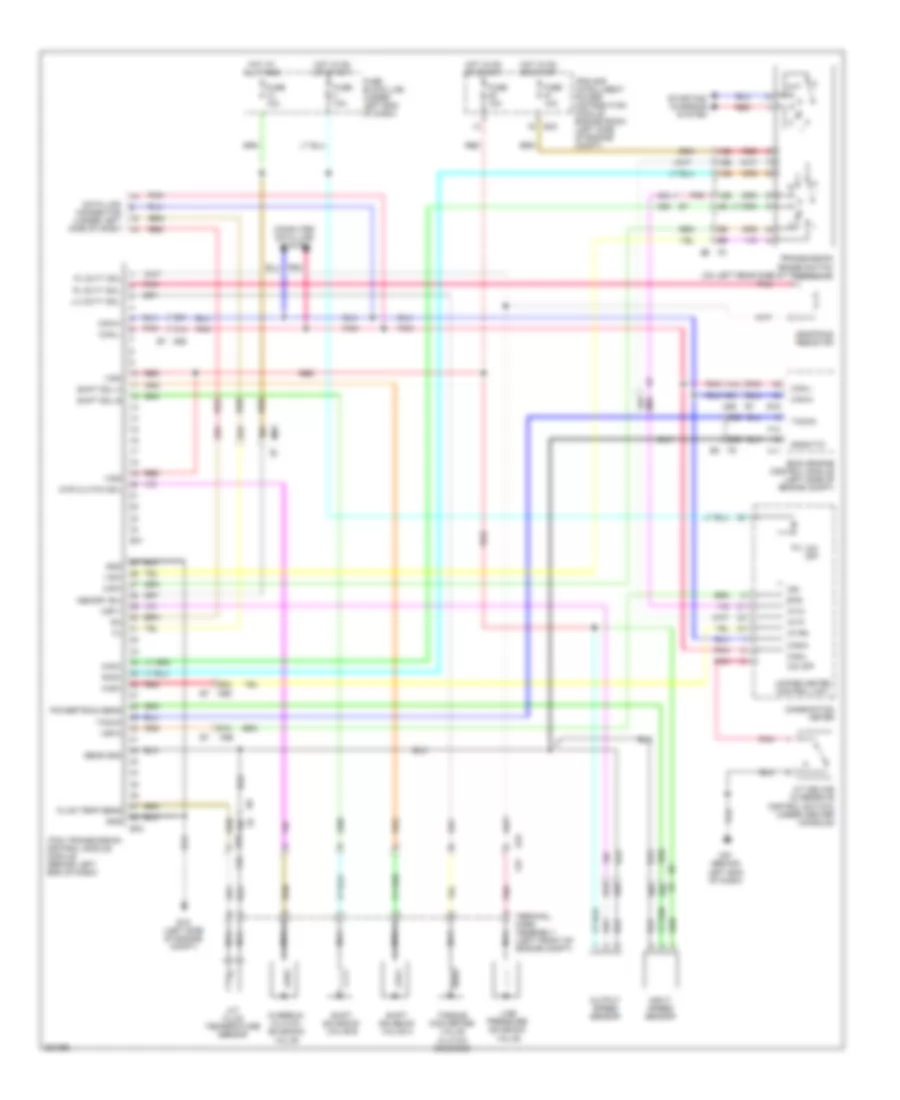 Все схемы для электропроводки Nissan Versa 2011 Wiring diagrams for cars