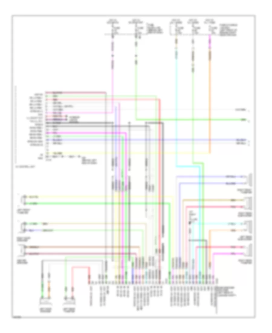 Электросхема навигации GPS, Купе (1 из 3) для Nissan Altima SR 2010