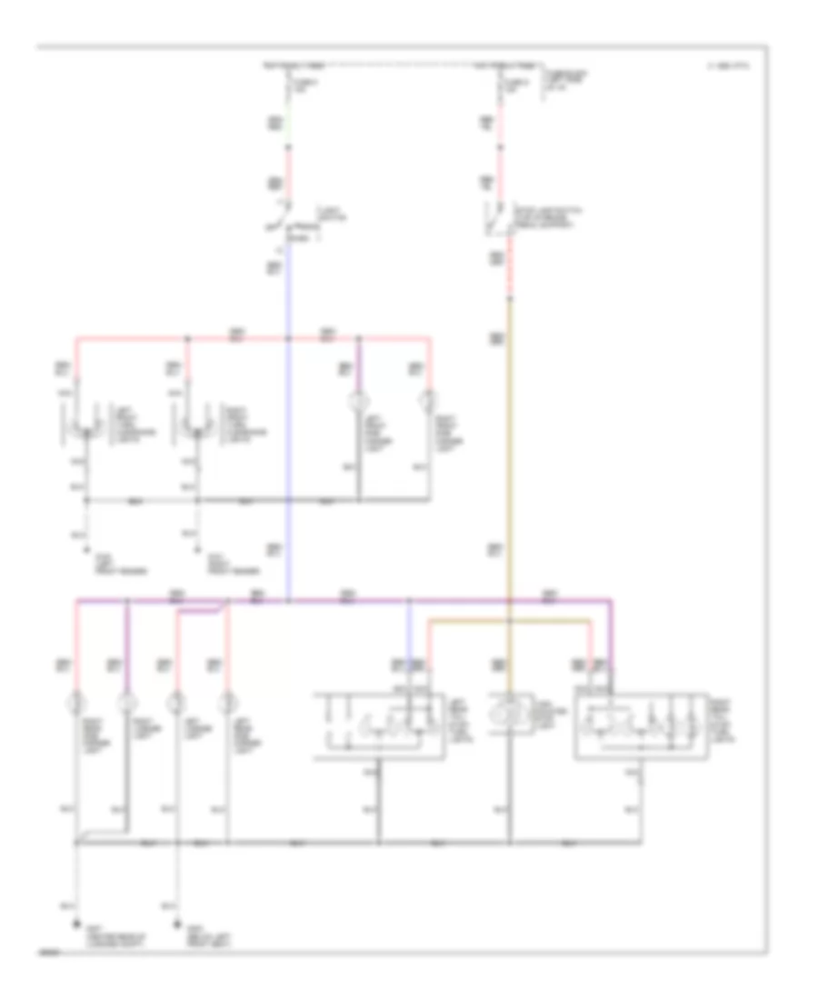 Все схемы для электропроводки Nissan 240SX 1993 Wiring diagrams for cars