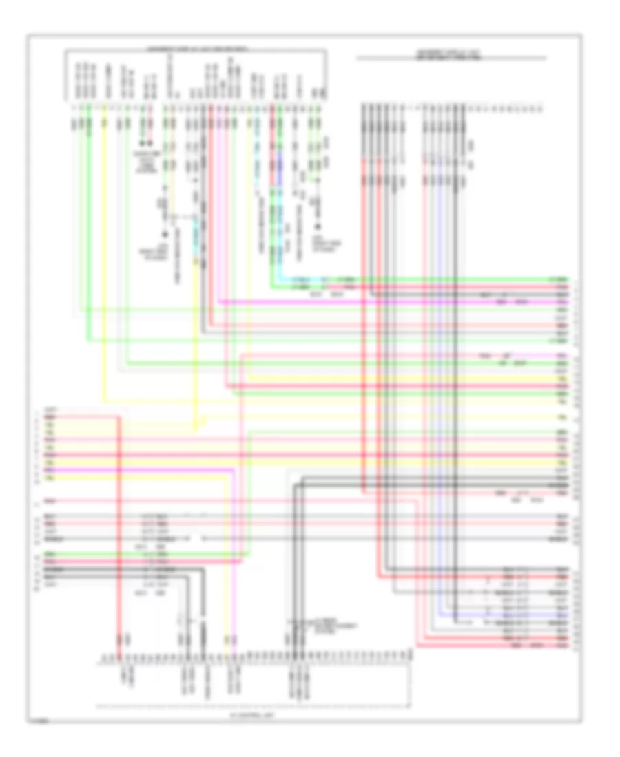 Электрсхема магнитолы. Премиум комплектация. (5 из 7) для Nissan Pathfinder SL Hybrid 2014