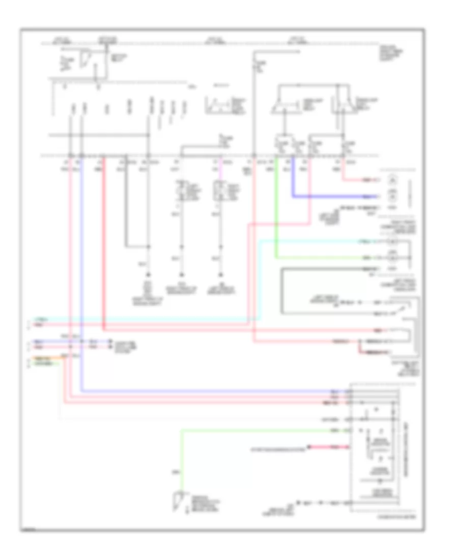 Электросхема фар, С DRL (2 из 2) для Nissan Frontier SE 2008