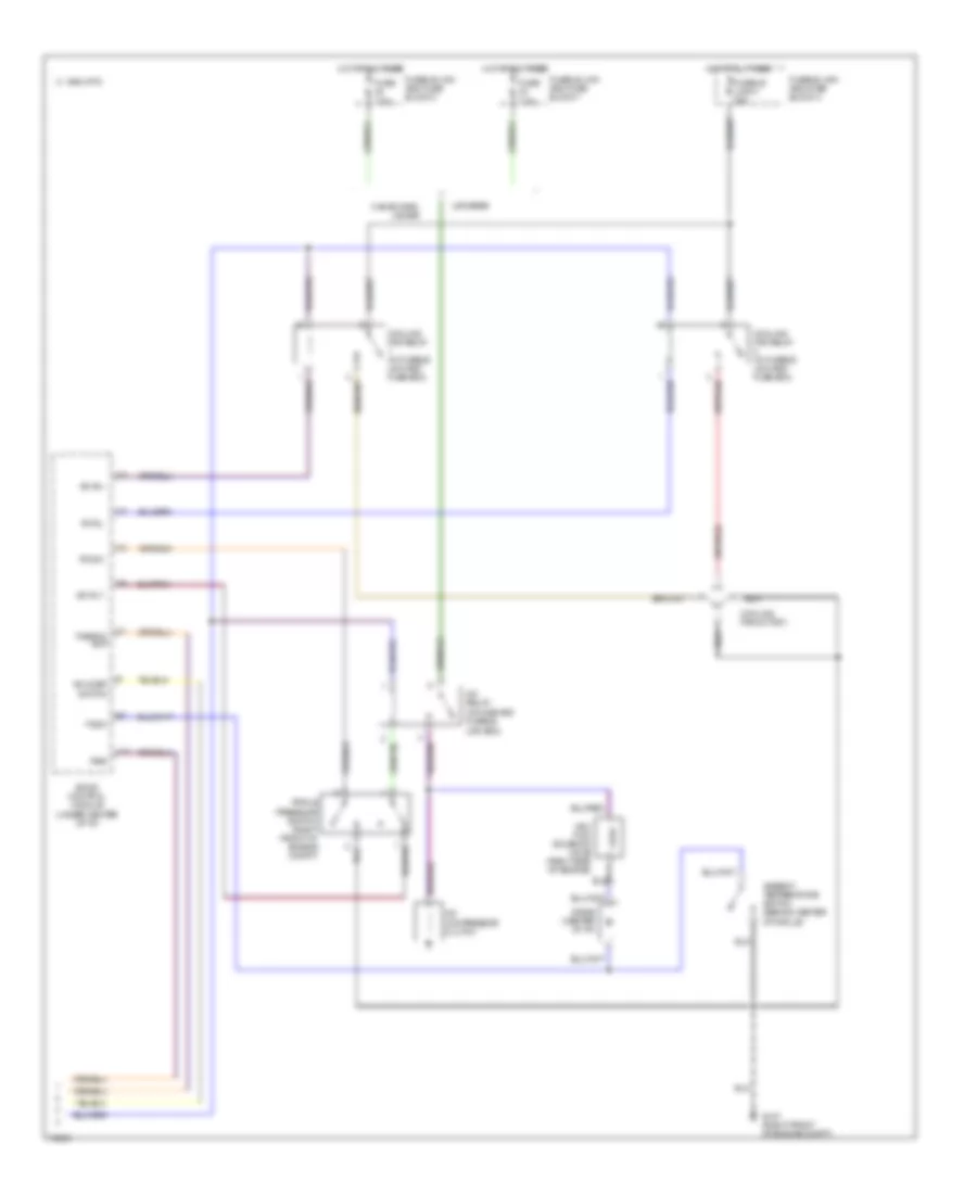 A C Wiring Diagram 2 of 2 for Nissan 240SX SE 1996