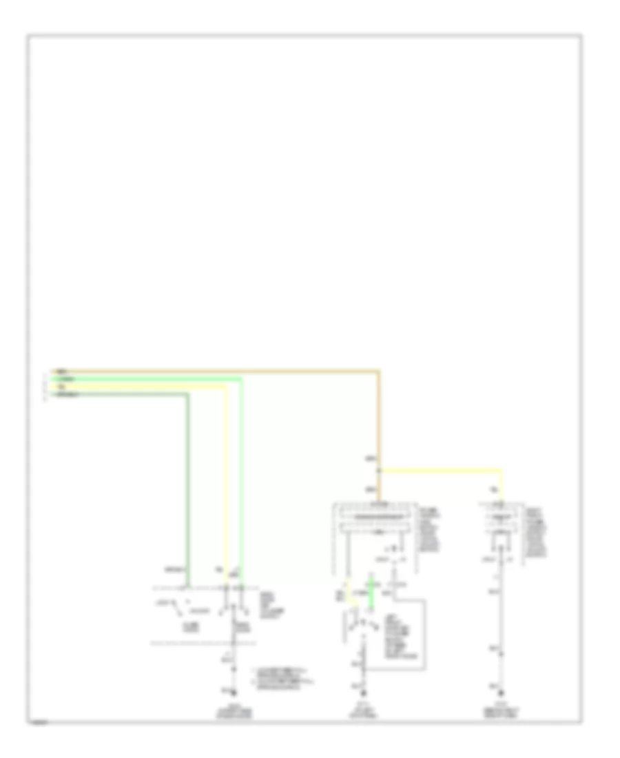 Forced Entry Wiring Diagram 2 of 2 for Nissan Pathfinder LE 2004