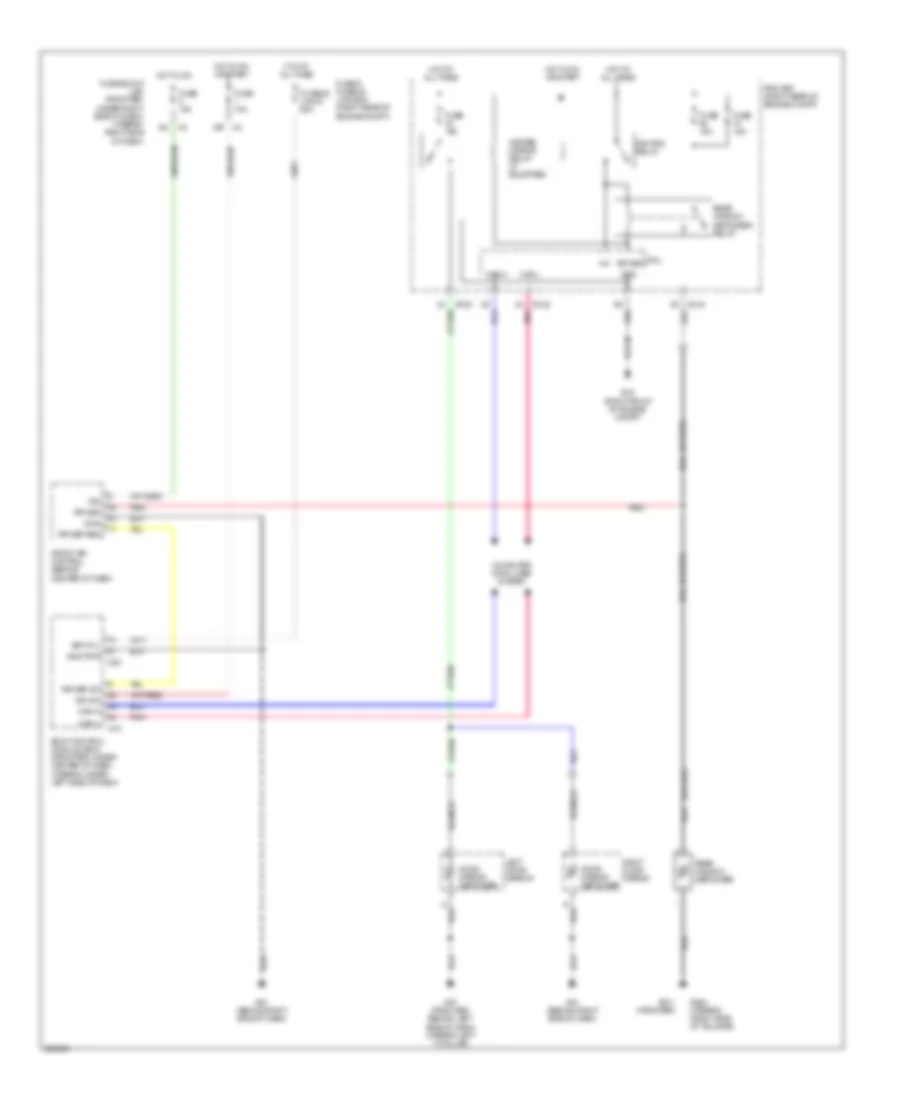 Defoggers Wiring Diagram for Nissan Frontier XE 2007