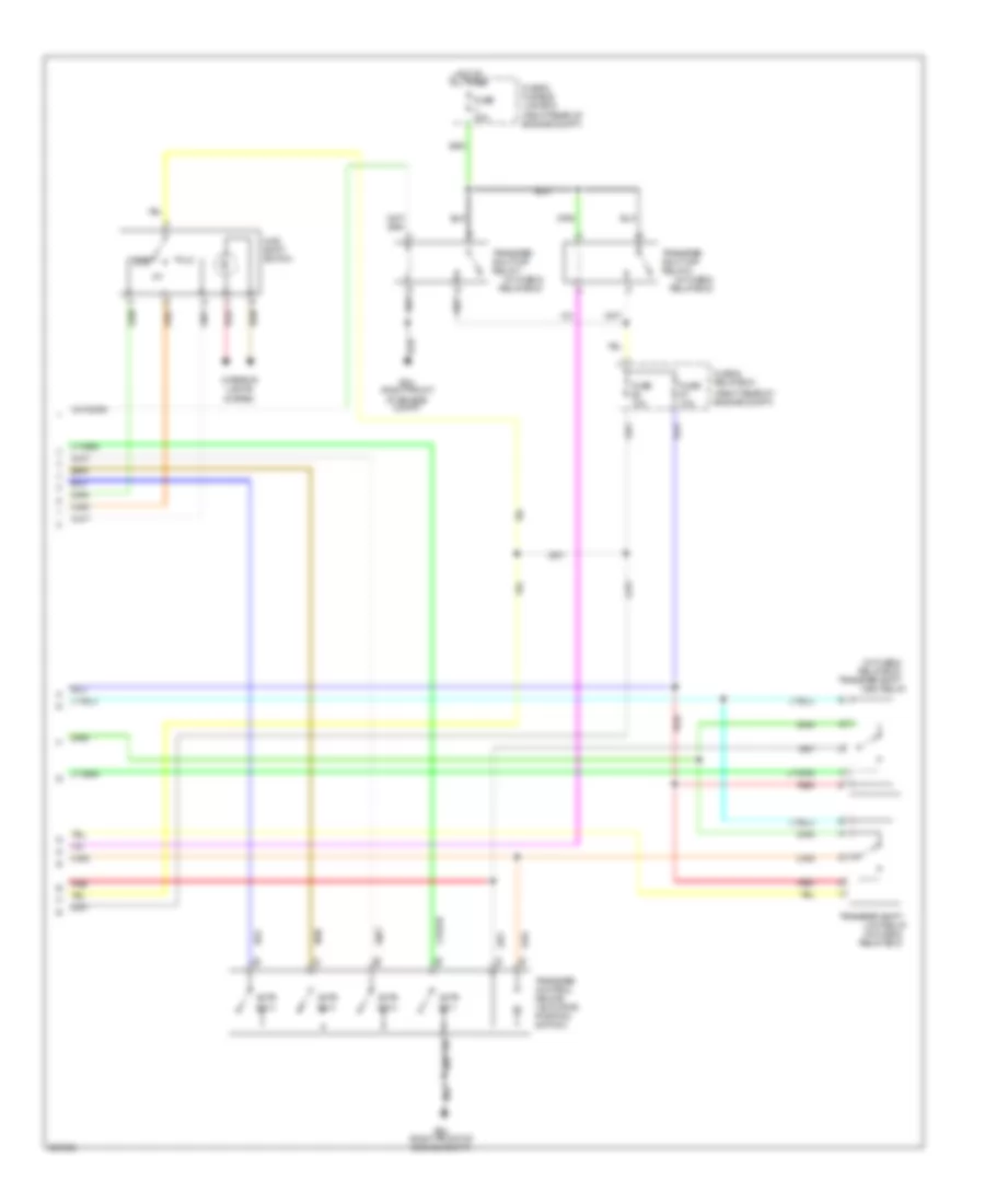 4WD Wiring Diagram A T 2 of 2 for Nissan Frontier XE 2007
