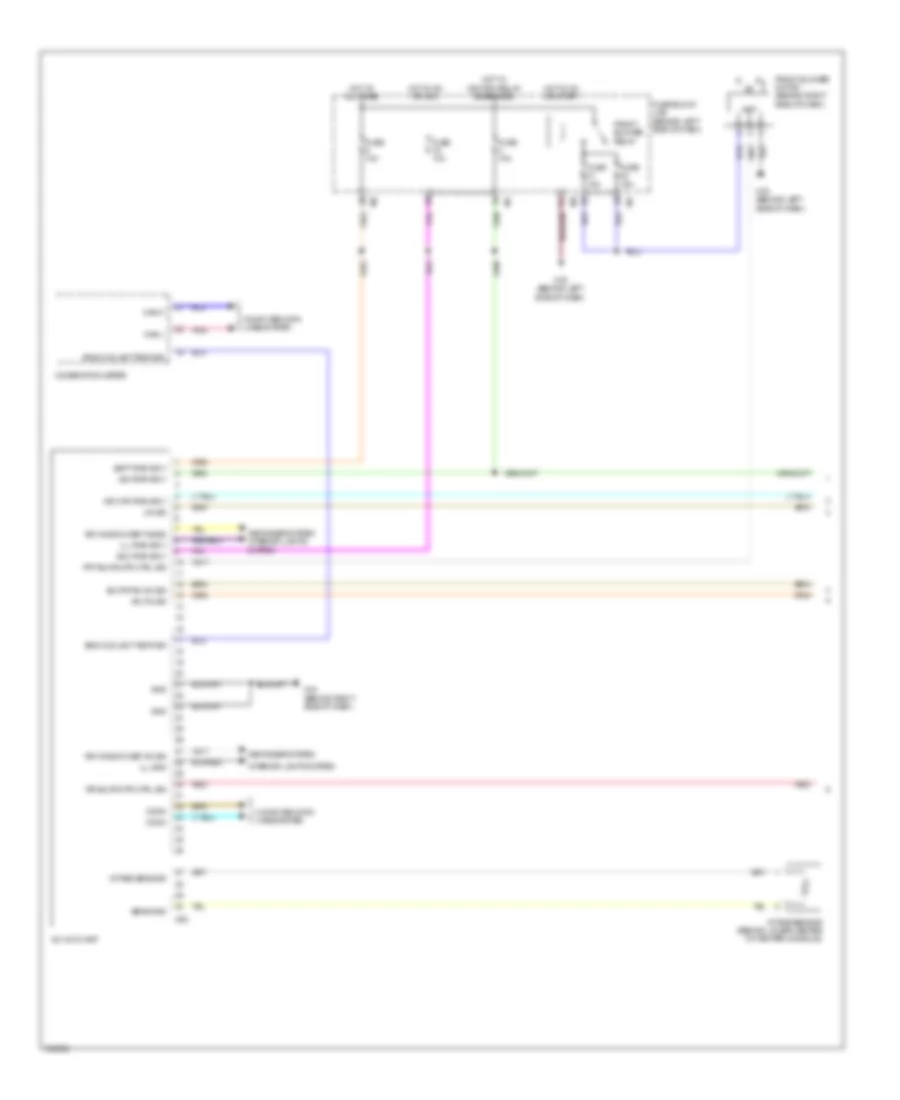 Manual A C Wiring Diagram 1 of 3 for Nissan Quest SV 2011