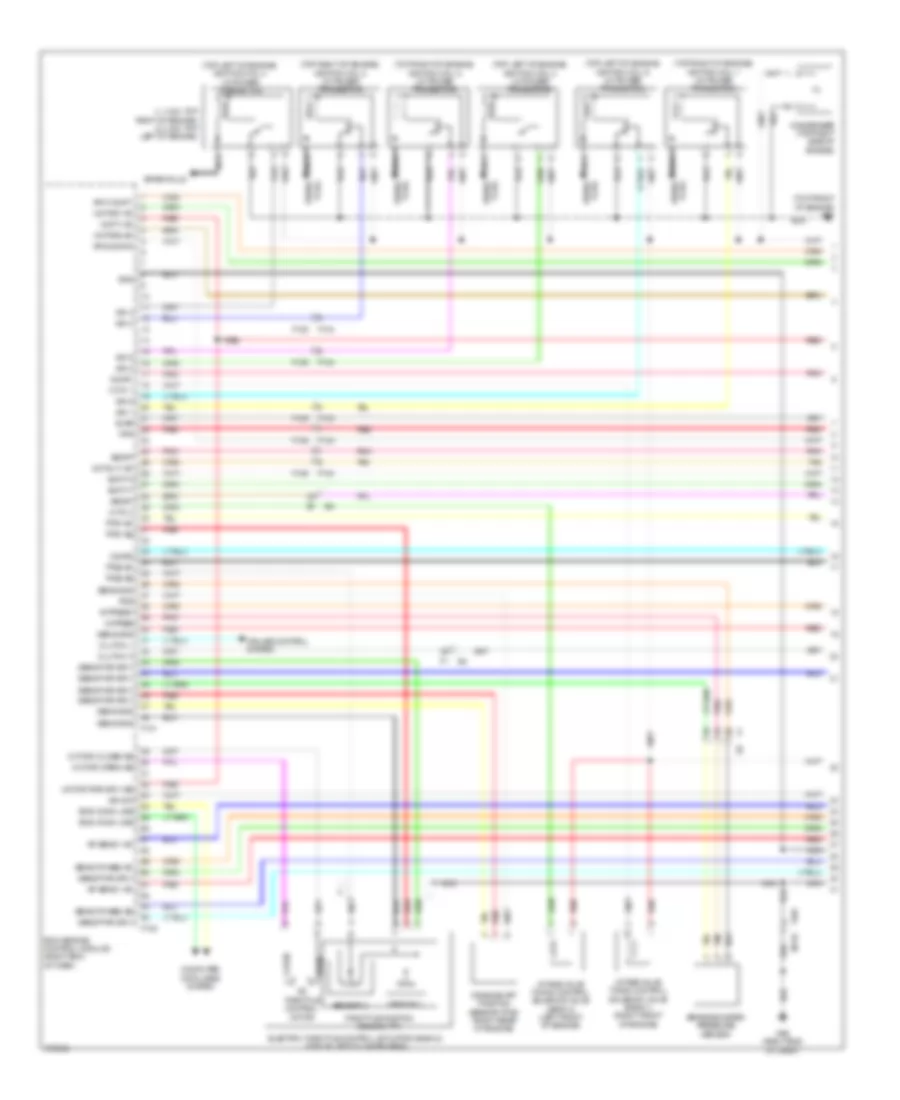 3 7L Engine Performance Wiring Diagram 1 of 5 for Nissan 370Z 2014
