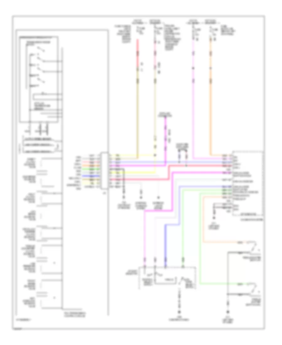 Transmission Wiring Diagram for Nissan 370Z 2014