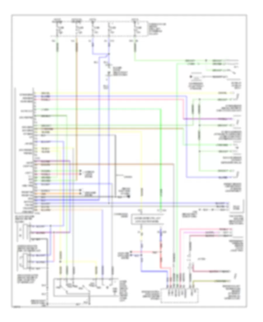 Automatic A C Wiring Diagram for Nissan Pathfinder SE 2004