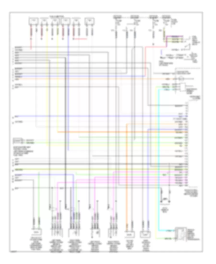 3 3L Engine Performance Wiring Diagrams 3 of 3 for Nissan Pathfinder XE 2000