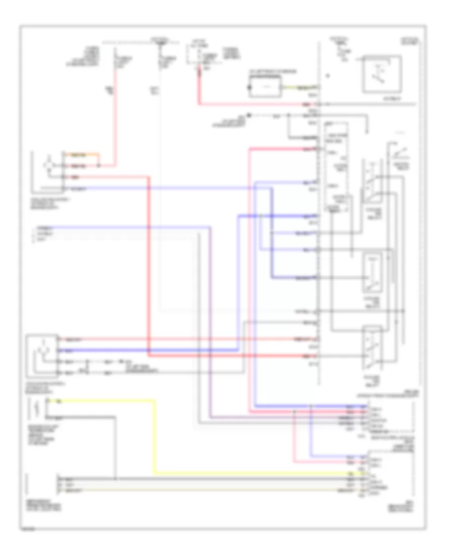 Automatic A C Wiring Diagram 2 of 2 for Nissan Maxima SE 2007