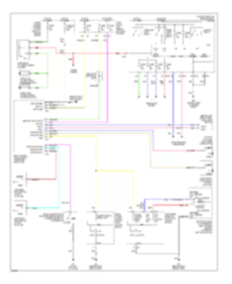 Forced Entry Wiring Diagram for Nissan Maxima SE 2007