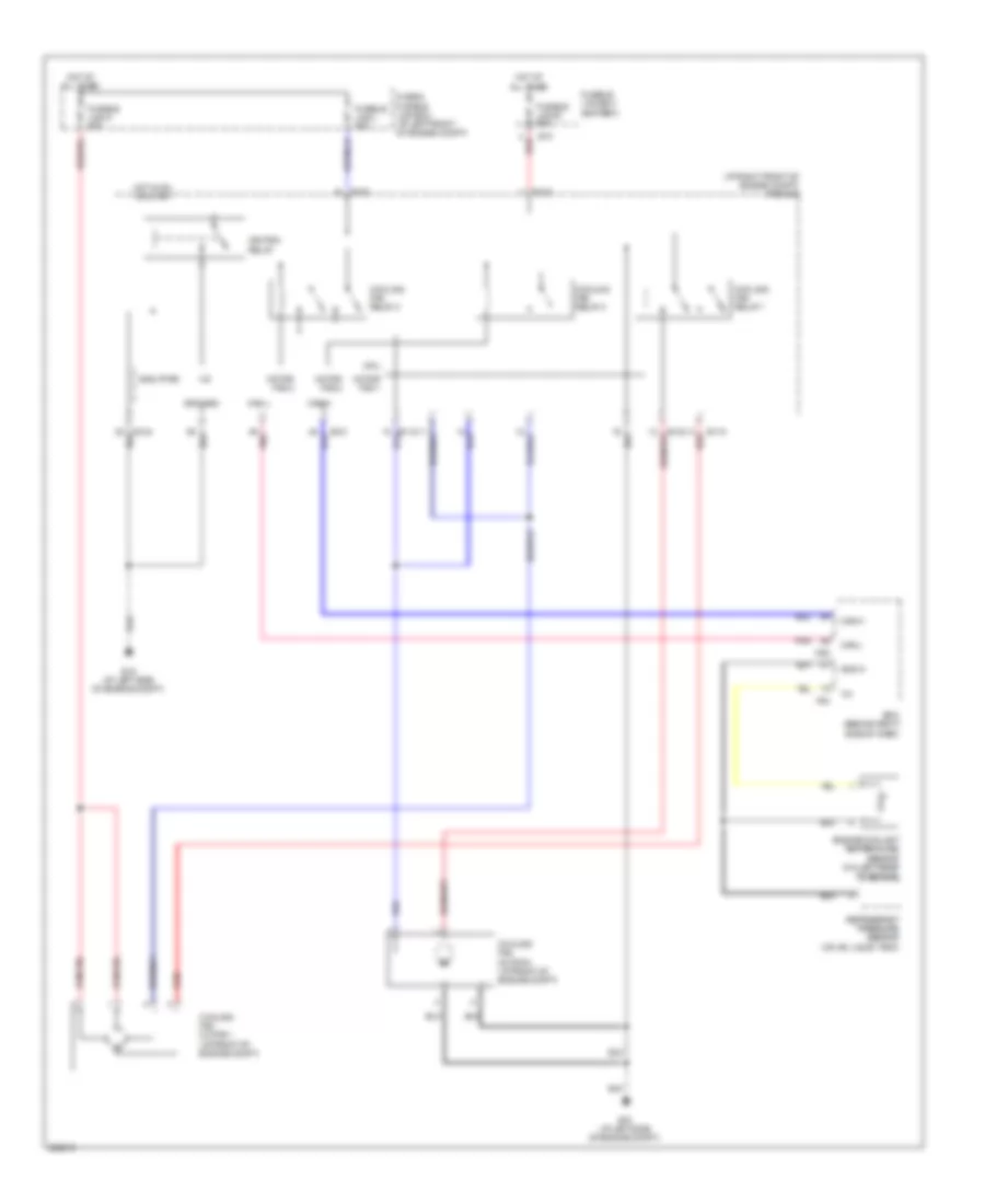 Cooling Fan Wiring Diagram for Nissan Maxima SE 2007