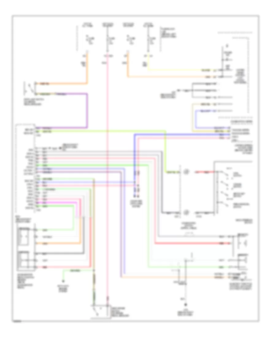 Cruise Control Wiring Diagram for Nissan Maxima SE 2007