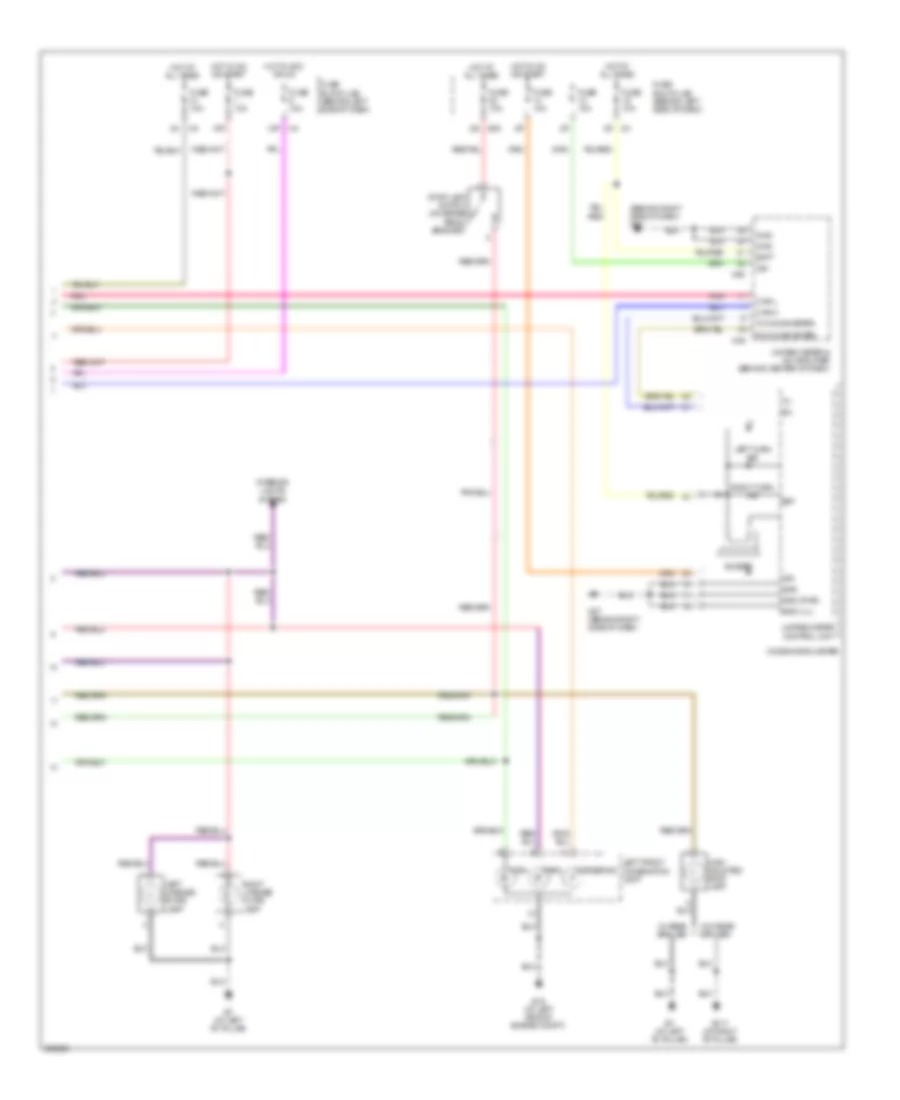 Exterior Lamps Wiring Diagram (2 of 2) for Nissan Maxima SE 2007