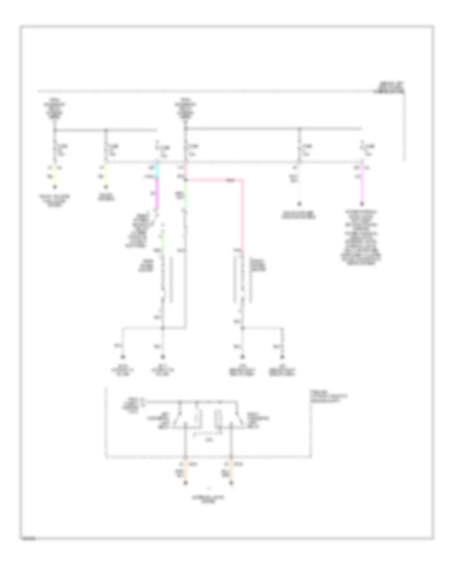 Power Distribution Wiring Diagram (3 of 3) for Nissan Maxima SE 2007