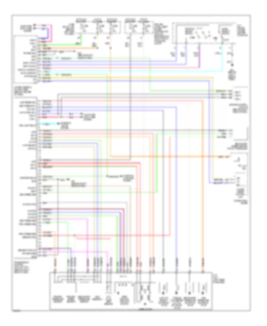 A T Wiring Diagram for Nissan Maxima SE 2007