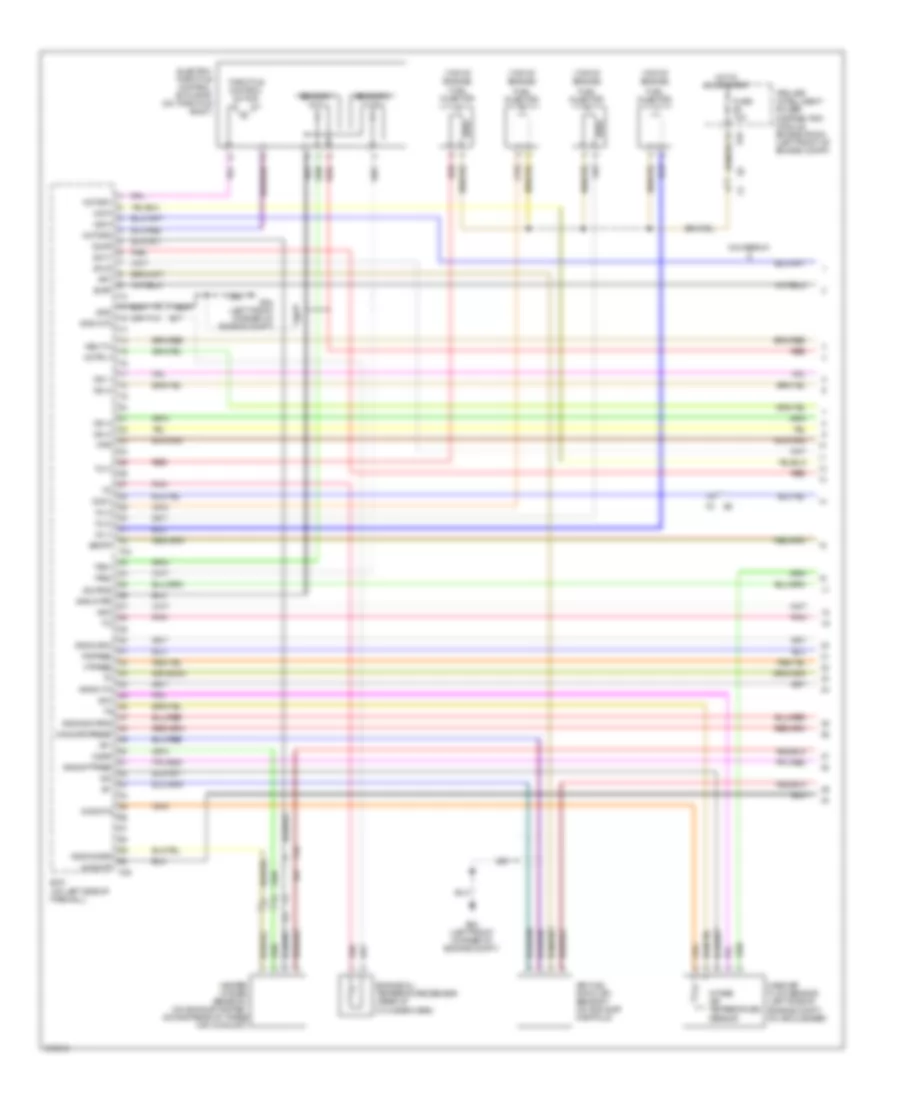2 0L Engine Performance Wiring Diagram 1 of 5 for Nissan Sentra SE R Spec V 2012